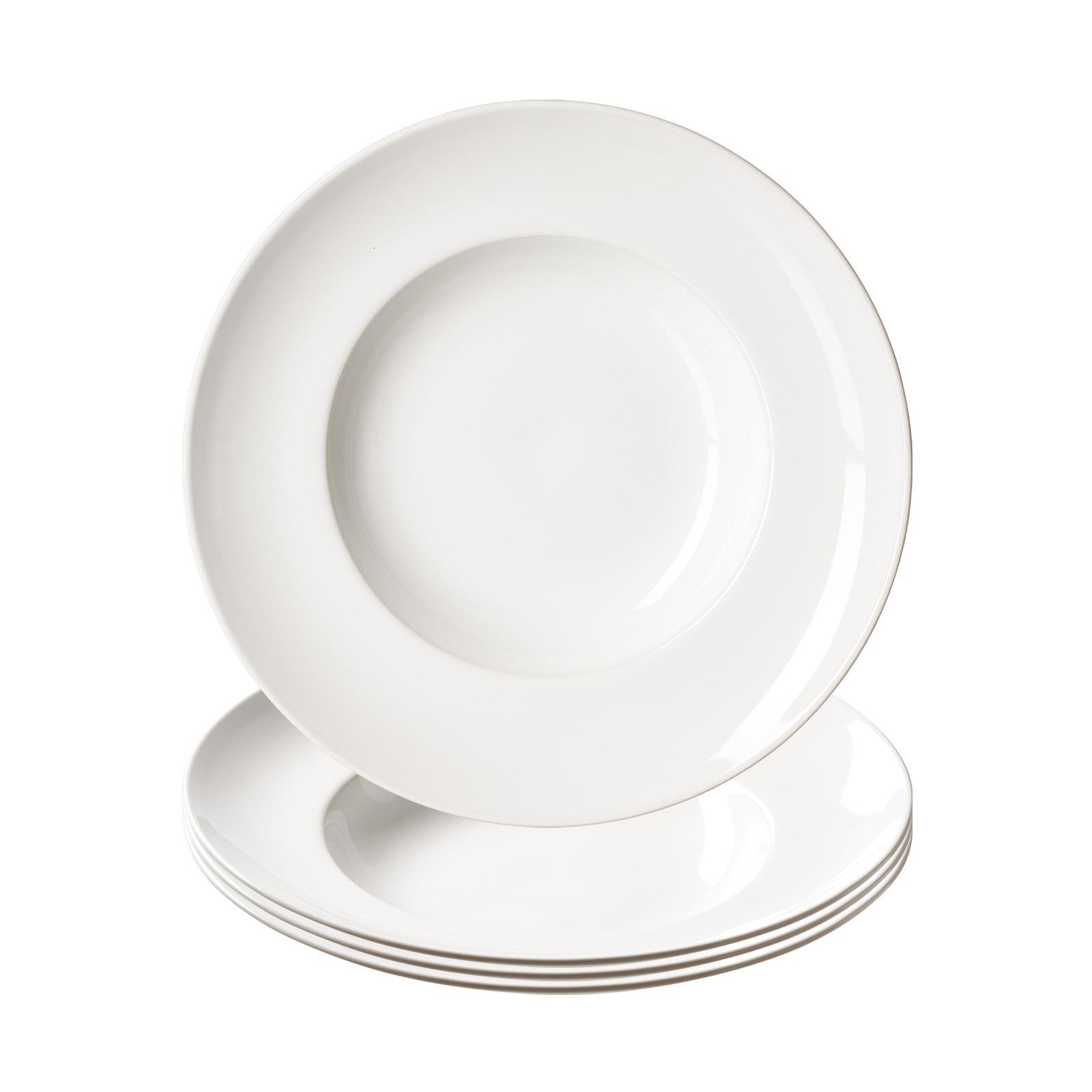 PASTATELLER Volos weiß ø 30,5 cm 4er Set - Weiß, Keramik (30.5cm) - Ritzenhoff Breker