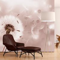 SELBSTKLEBENDE FOTOTAPETE 245/175 cm - Pink/Weiß, Kunststoff/Textil (245/1cm) - KUNSTLOFT