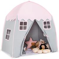 KINDERZELT 155cm Pink - Pink, Textil (143/155/100cm) - COSTWAY