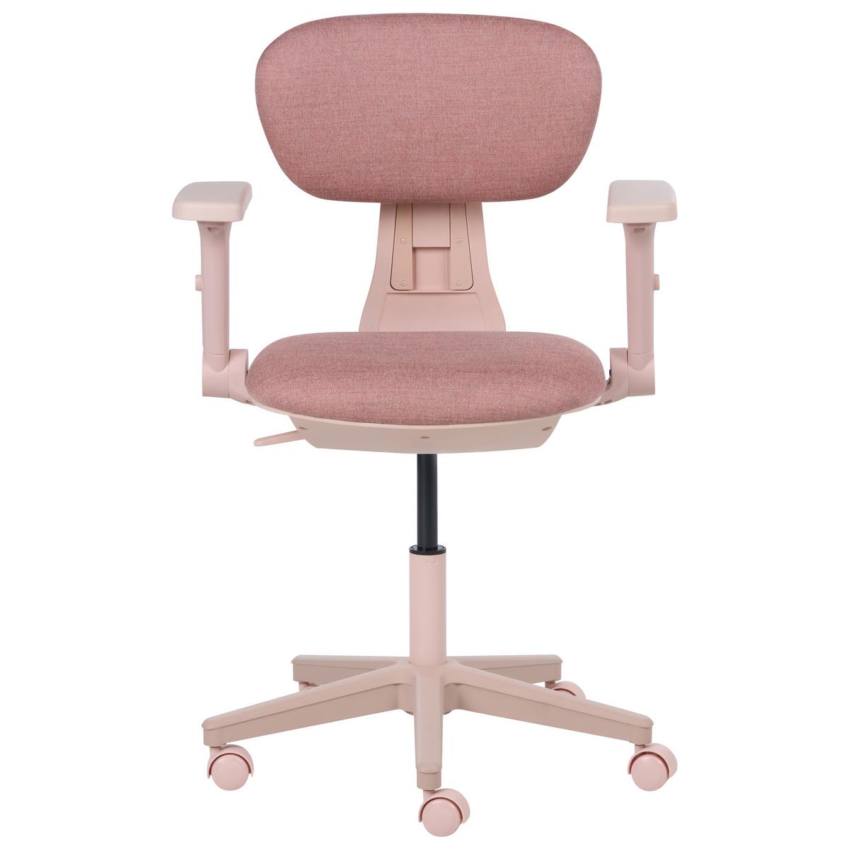 BÜROSTUHL Stoff Rosa Core - Pink, Textil (68/88/68cm) - Beliani