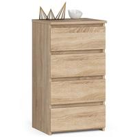 KOMMODE Eiche Sonoma 74/40/35 - Sonoma Eiche, Holzwerkstoff (40/74/35cm) - RAUMHIRSCH FURNITURE