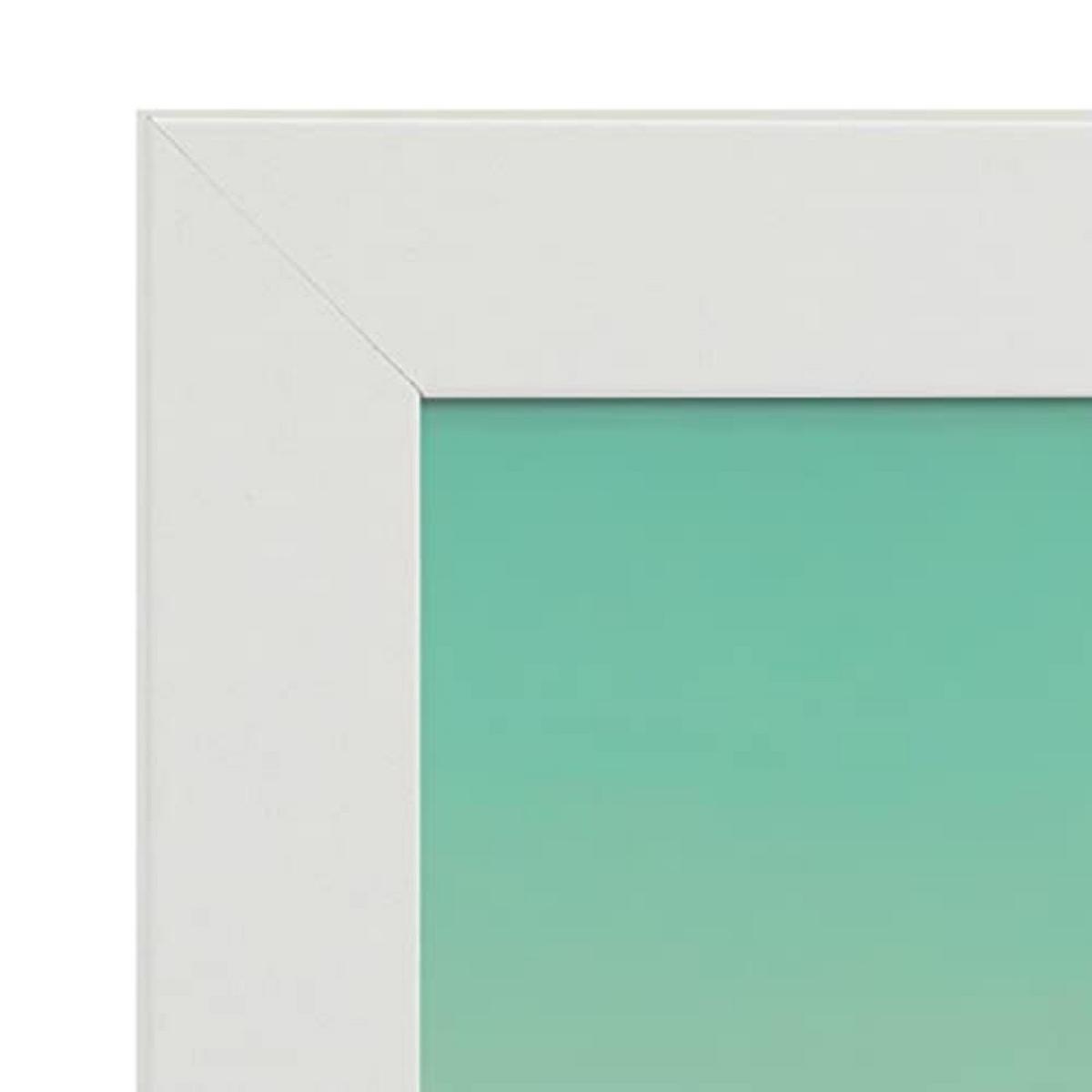 POSTER Set mit 4 Wolken Abstrakt Moderne Galaxien A4 Weißer Rahmen - Weiß, Papier (29.7/3cm) - Nacnic