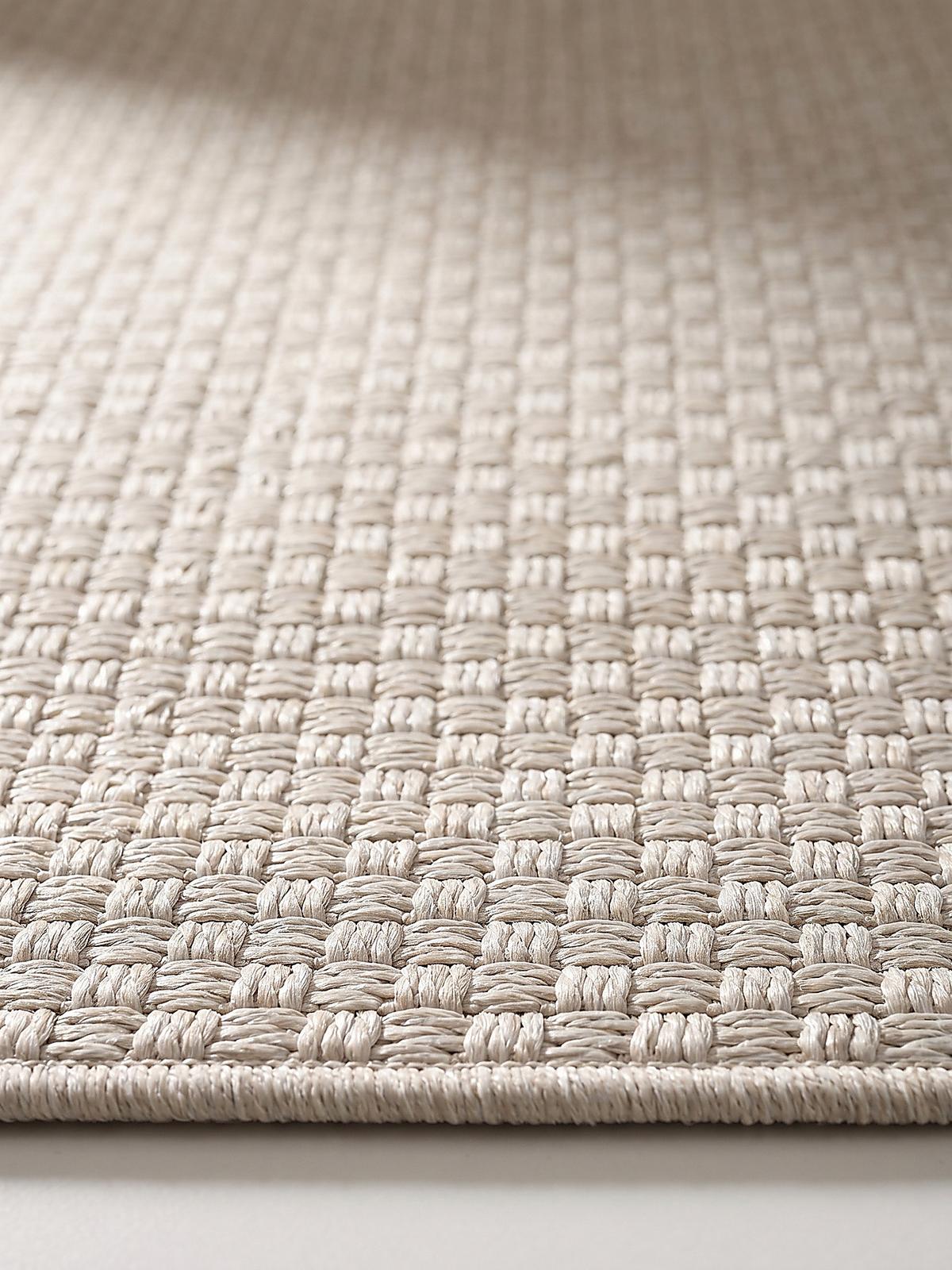 TEPPICHLÄUFER Uni BROYE Polypropylen Beige 80 x 250 cm - Beige, Textil (80/250cm) - KADIMA DESIGN