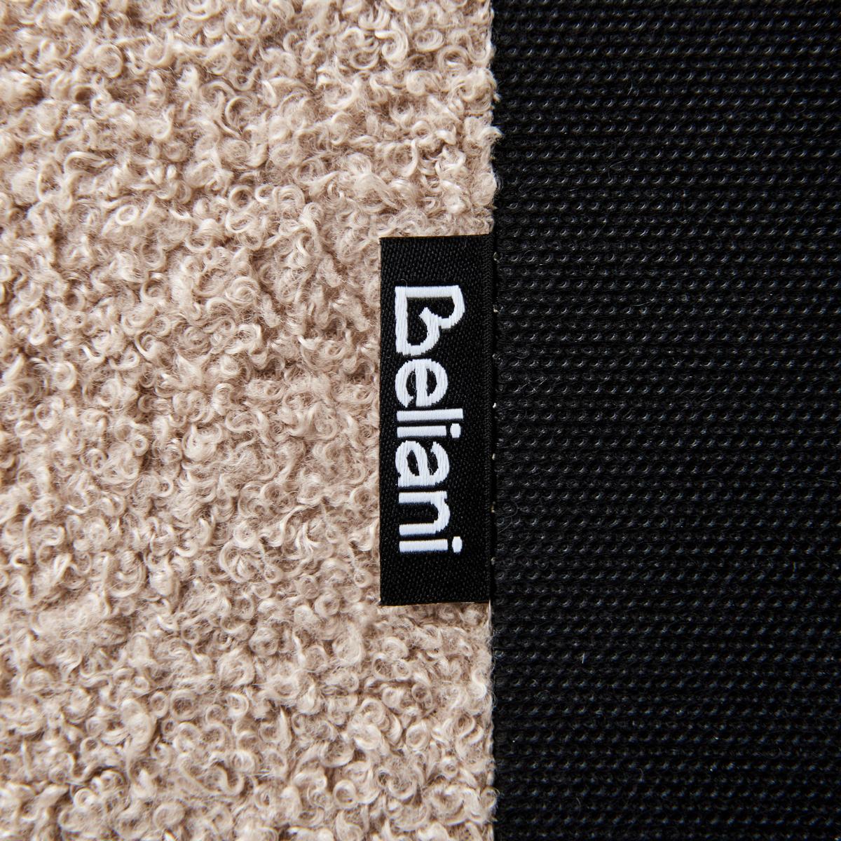 BETT mit Lattenrost 180/200 cm Taupe Lavaur - Taupe, Textil (180/200cm) - Beliani