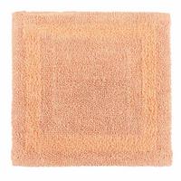 DUSCHVORLEGER 50/50 cm, 100% Baumwolle, wendbar - Orange, Textil (50/50cm) - Homescapes
