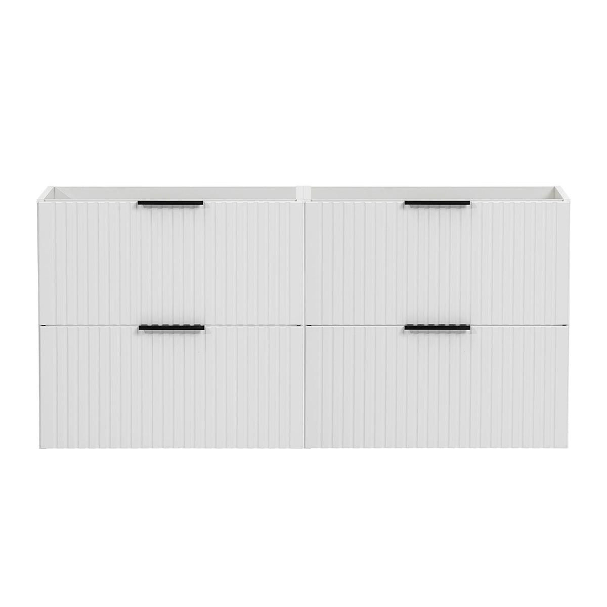 WASCHTISCHUNTERSCHRANK 120.4cm Adriel Weiß - Weiß, Holzwerkstoff (120.4/57/46cm) - Petits-meubles