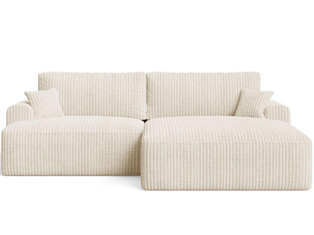 ECKSOFA Serene Beige Rechts - Beige, Holz/Textil (145/259cm) - Graingold