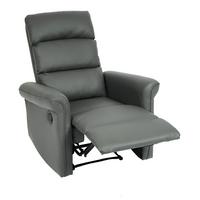 FERNSEHSESSEL Grau - Grau, Textil (84/104/90cm) - MCW