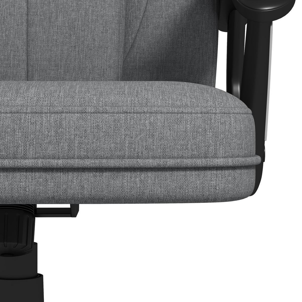 BÜROSTUHL, Ergonomisch, Grau - Grau, Kunststoff (75/120/66cm) - Vinsetto