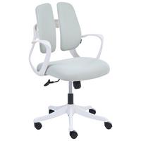 BÜROSTUHL Hellgrau Orivo - Hellgrau, Textil (63/94/70cm) - Beliani