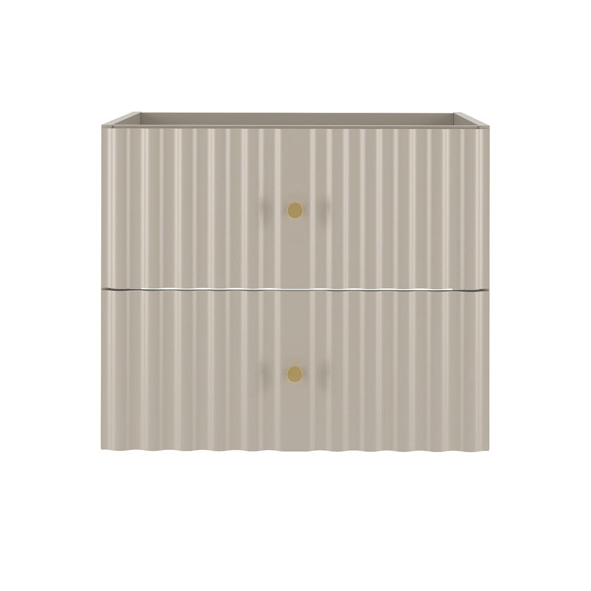 WASCHTISCHUNTERSCHRANK 60cm Izae Kaschmir - Beige, Holzwerkstoff (60/50/45.8cm) - Petits-meubles