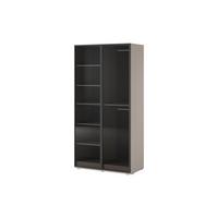DREHTÜRENSCHRANK ATELIO 101/200/51 cm Modern Kleiderschrank 2-türig Kaschmir - Kaschmir, Holzwerkstoff (101/200/51cm) - MASSENO