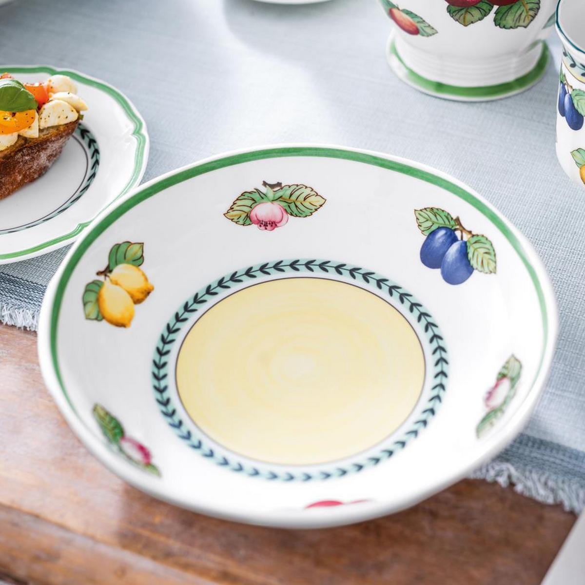 SCHALEN French Garden Fleurence bunt ø 23,5 cm 6er Set - Multicolor, Keramik (23.5cm) - Villeroy & Boch