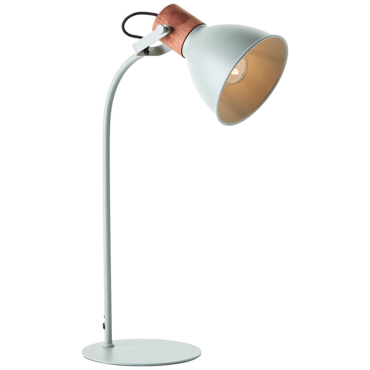 TISCHLEUCHTE Erena 94555/63 - Grün, Holz (28.5/18/52cm) - Brilliant