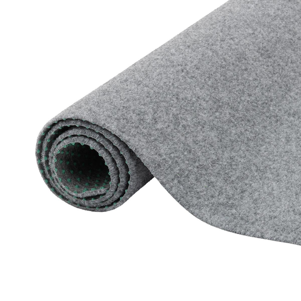 KUNSTRASEN RASENTEPPICH MIT NOPPEN KINGSTON - Grau, Textil (200/50cm) - Snapstyle