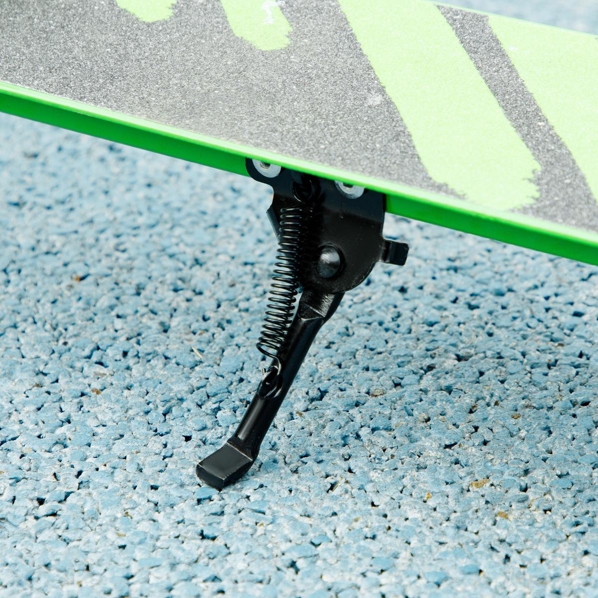 ROLLER Kinder Klappbar mit Verstellbarer Lenkerhöhe, 2 Leuchtenden Räder Grün - Grün, Kunststoff/Metall (73/36/89cm) - AIYAPLAY