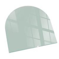 GLASPLATTE für Kamin 100x100 cm - Grün, Glas (100/100/0.4cm) - TULUP
