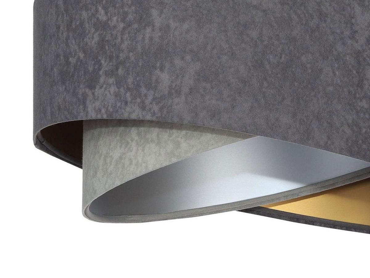 HÄNGELEUCHTE Grau 50/23 cm - Grau, Kunststoff (50/1.3/23cm) - ONZENO