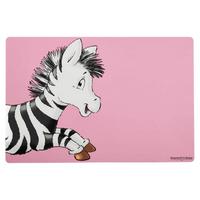 PLATZSET Happy Zoo Zebra 45 x 30 cm - Pink, Kunststoff (45/30/2cm) - Ritzenhoff Breker