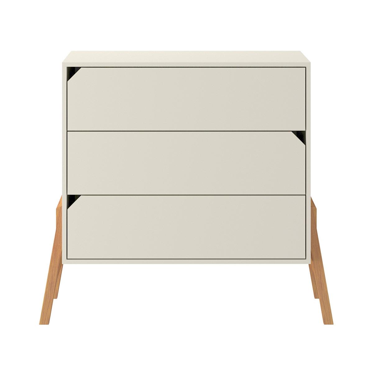 KINDERKOMMODE Kaschmir - Beige, Holzwerkstoff (107/91/50cm) - Petits-meubles