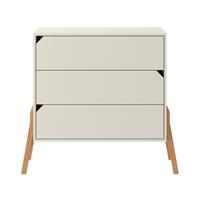 KINDERKOMMODE Kaschmir - Beige, Holzwerkstoff (107/91/50cm) - Petits-meubles