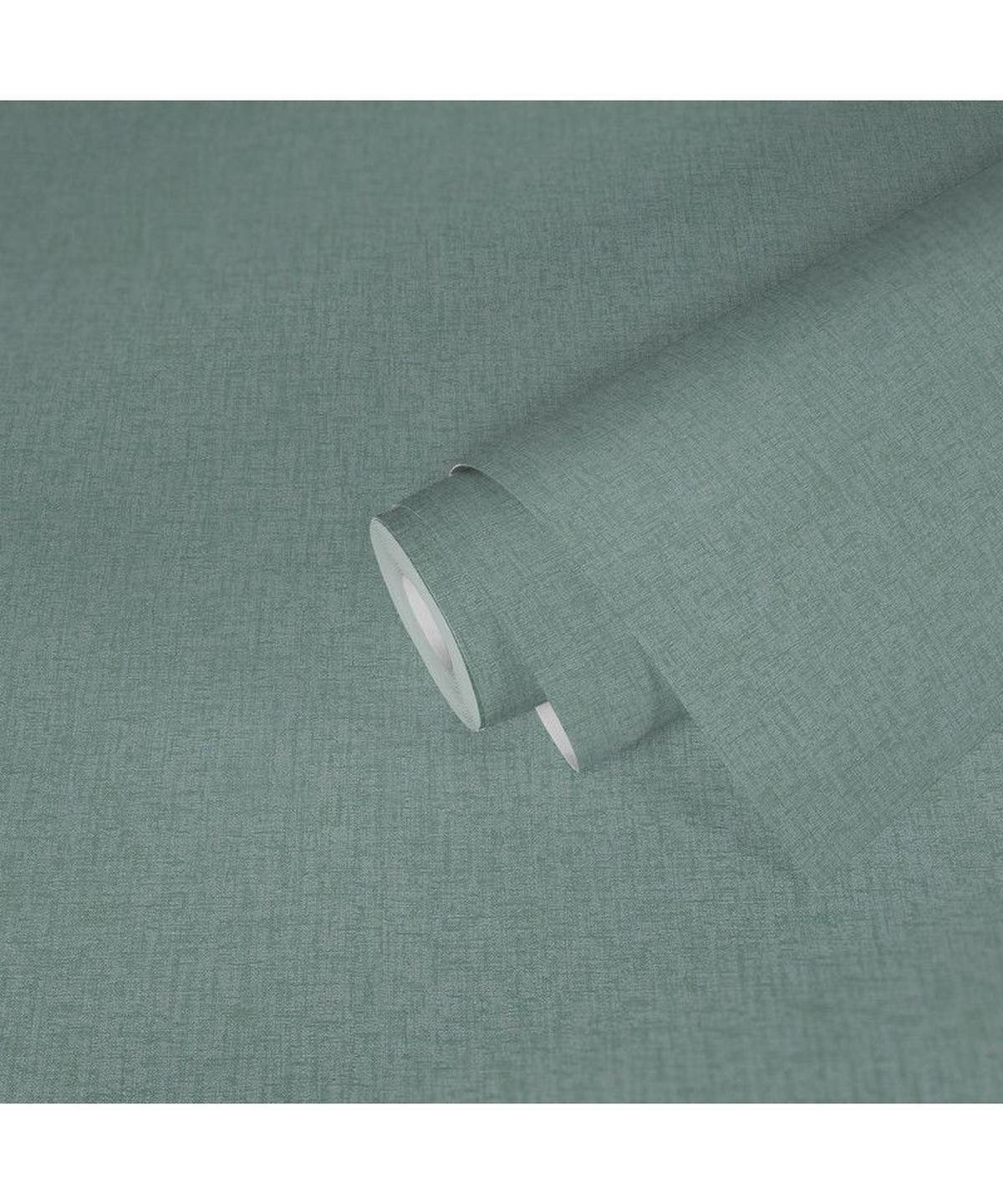 VLIESTAPETE Grün 53/1005 cm - Grün, Textil (53/1cm) - KUNSTLOFT