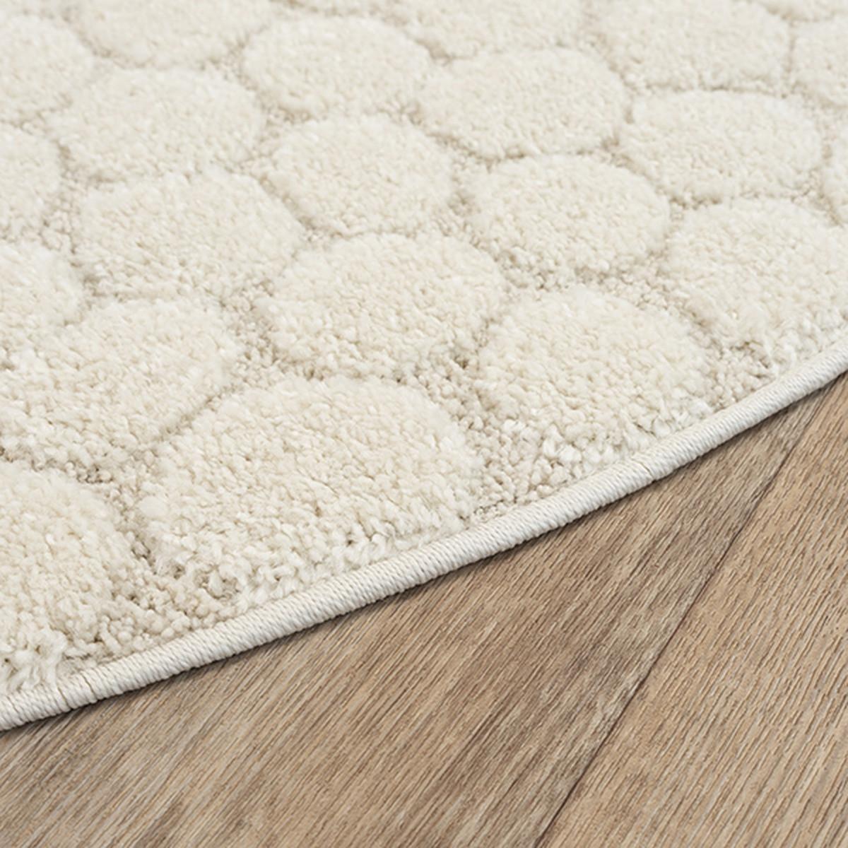KINDERTEPPICH Kurzflor CANAZEI Polypropylen Creme 120 x 120 cm - Beige, Textil (120/120cm) - KADIMA DESIGN