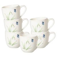 MOKKA- / ESPRESSOTASSEN Colourful Spring bunt 100 ml 6er Set - Multicolor, Keramik (0.1L) - Villeroy & Boch