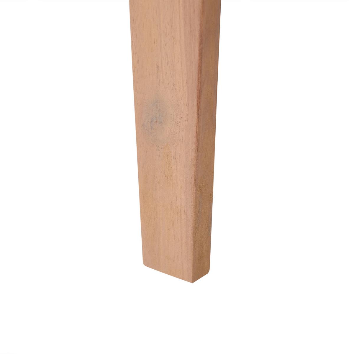 OUTDOOR-COUCHTISCH 123/68 cm Akazienholz Hellbraun Rivello - Hellbraun/Braun, Holz (123/68/35cm) - Beliani
