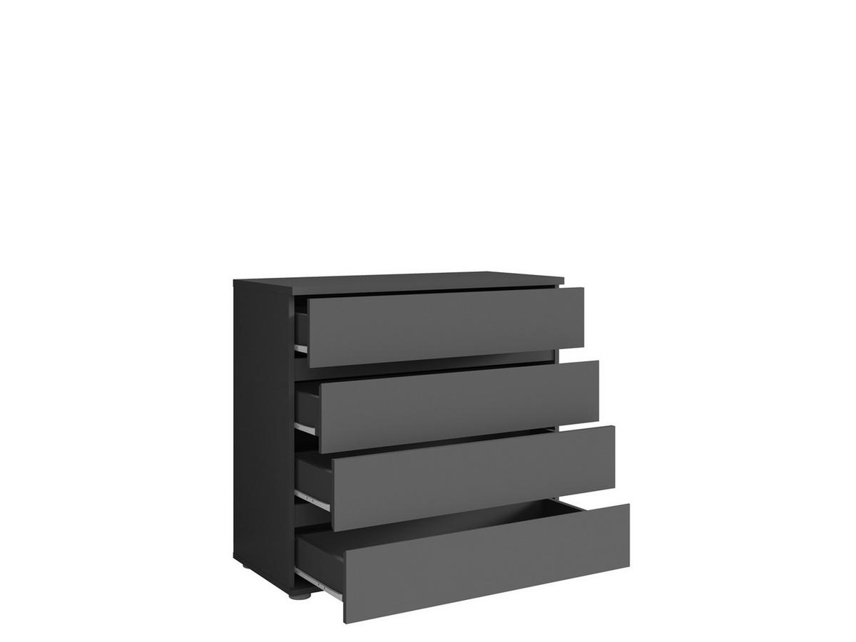 KOMMODE Graphit 91/84/42 - Graphitfarben, Holzwerkstoff (91/84/42cm) - RAUMHIRSCH FURNITURE
