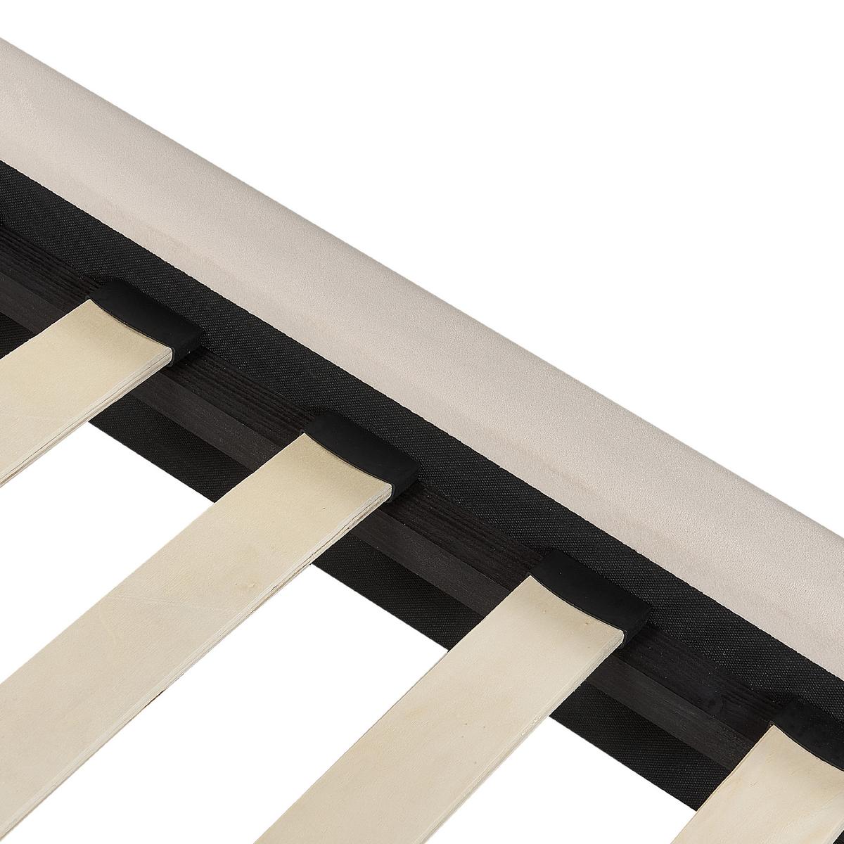 POLSTERBETT 140/200cm Beige Forbach - Beige, Textil (140/200cm) - Beliani