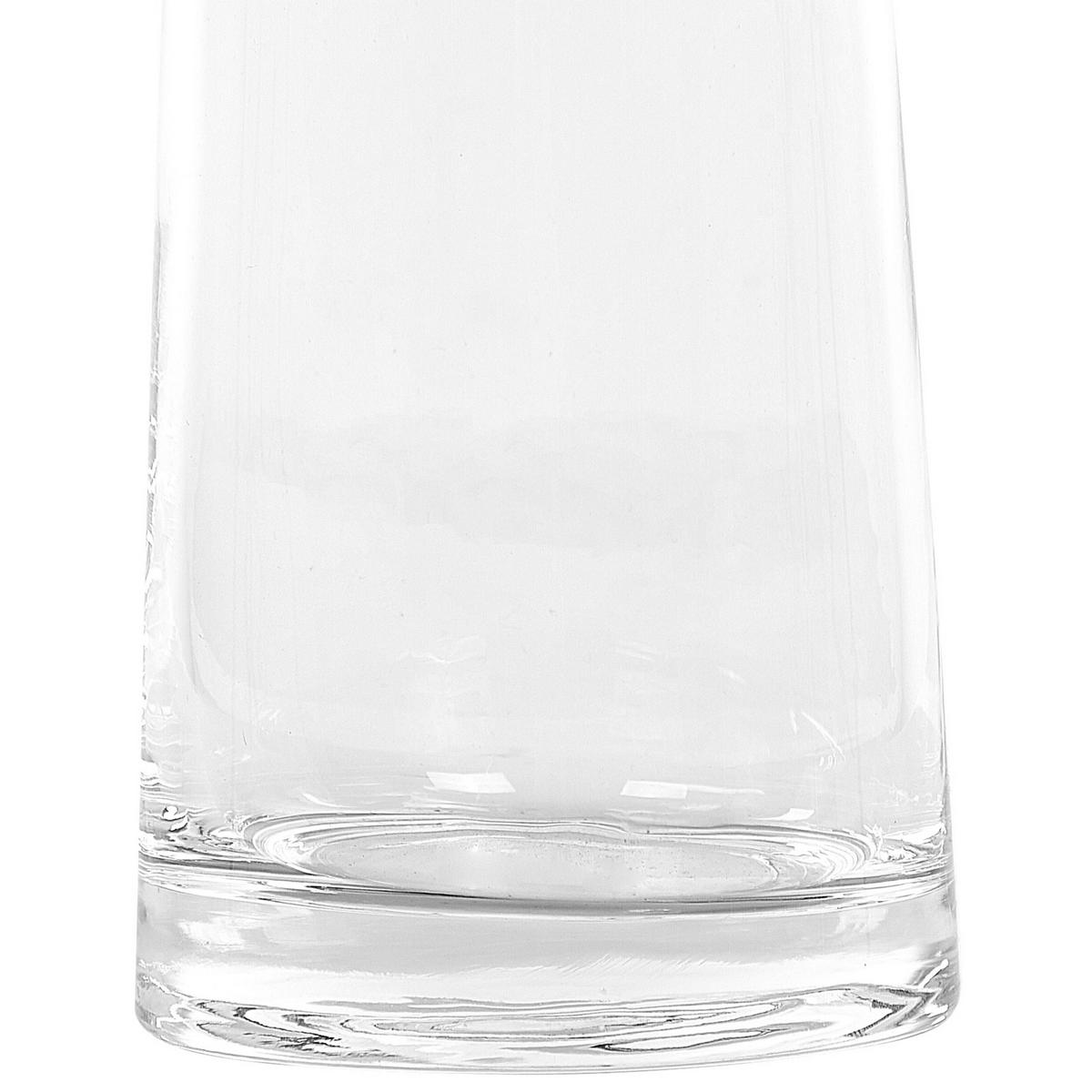 BLUMENVASE Glas transparent Manna - Transparent, Glas (26cm) - Beliani