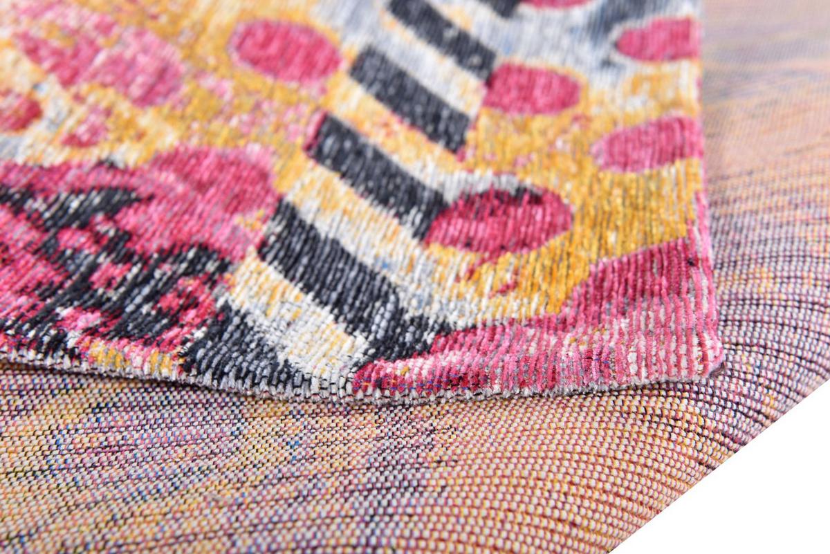 FLACHWEBETEPPICH Cosima 80x160 cm - Multicolor, Textil (80/160cm) - Gino Falcone