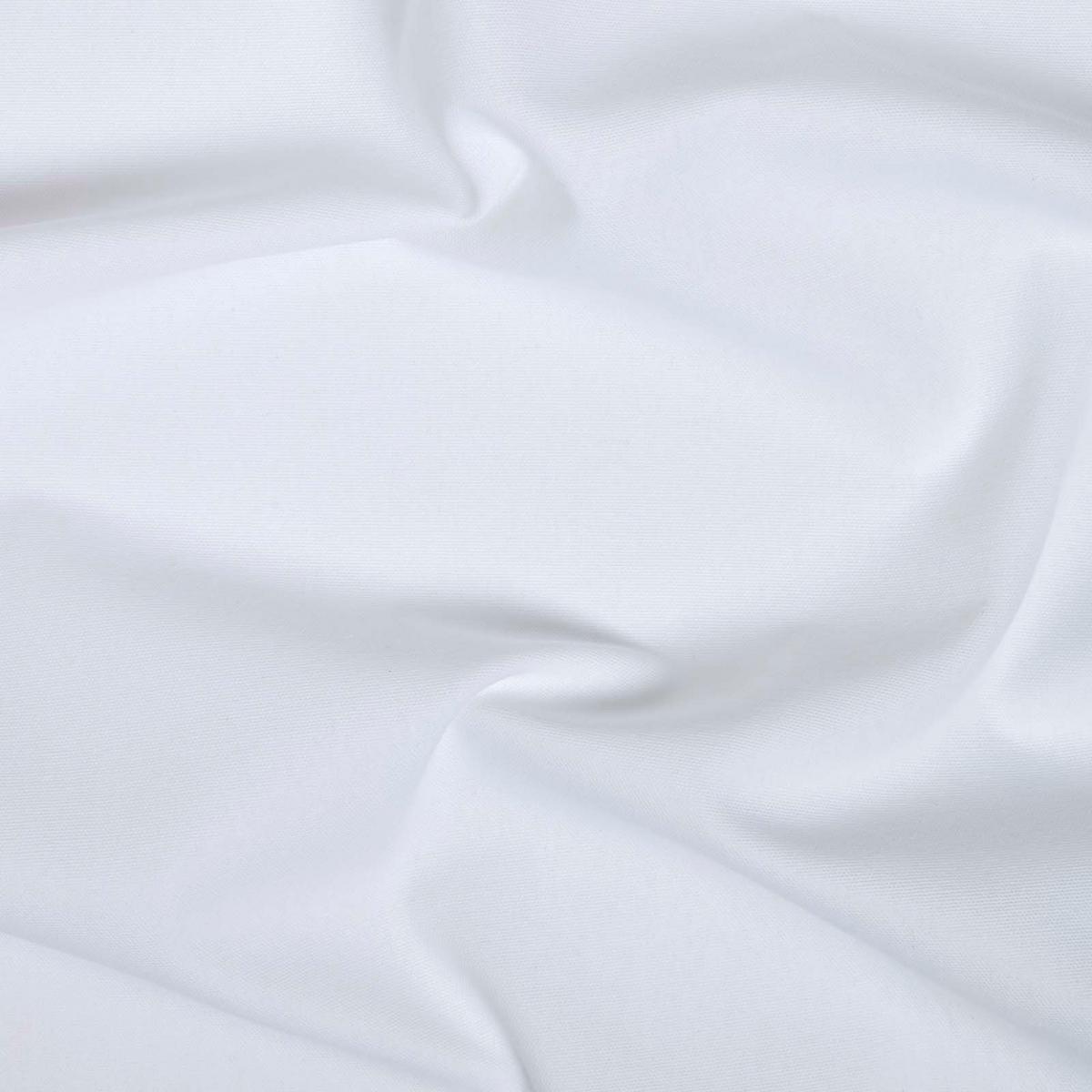 BAUMWOLLSTOFF Meterware weiß, 150 cm - Weiß, Textil (150/100cm) - Homescapes