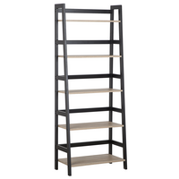 REGAL 5 Fächer Croydon - Hellbraun, Holzwerkstoff (64/163/34cm) - Beliani