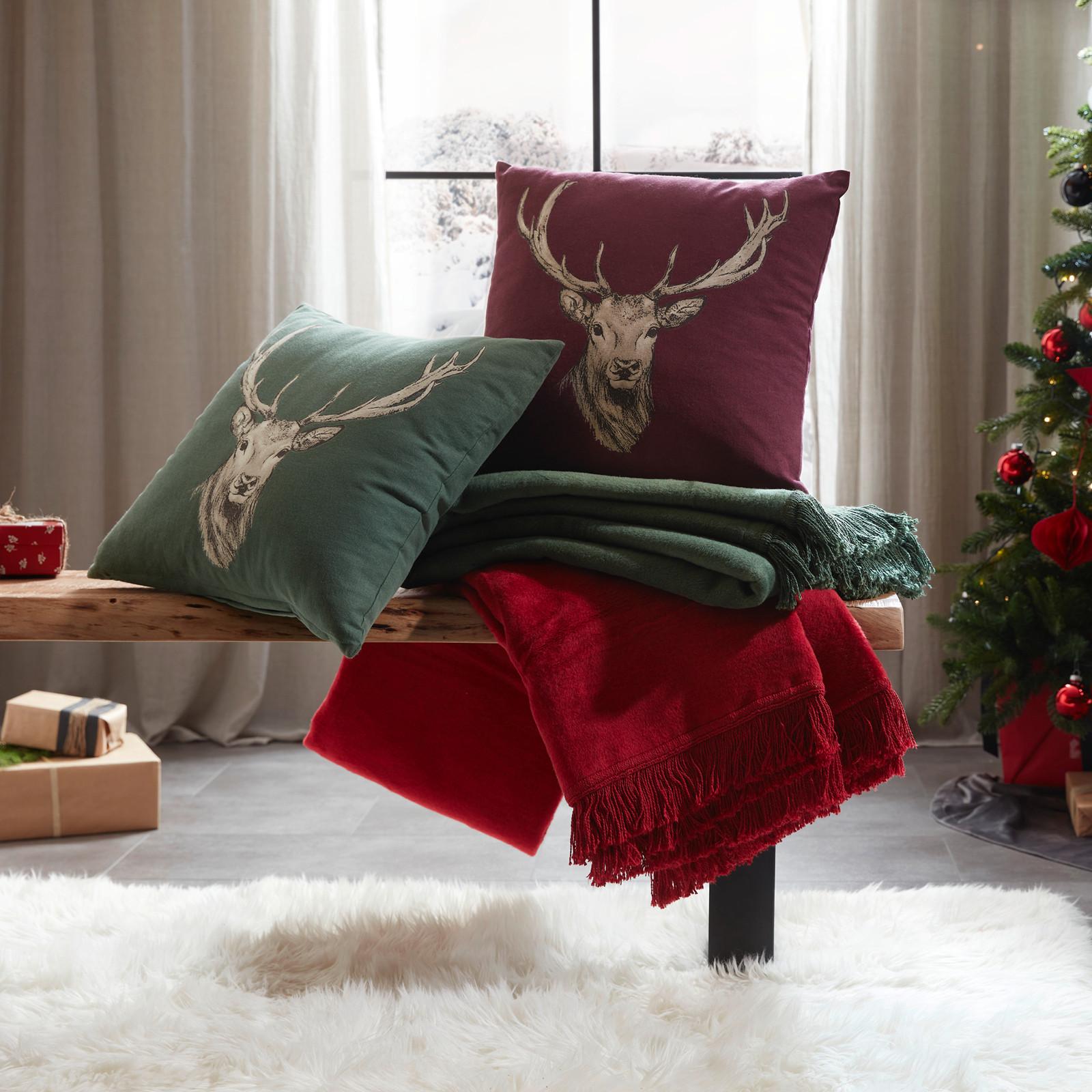 Dodatki tekstylne w stylu Christmas Fable