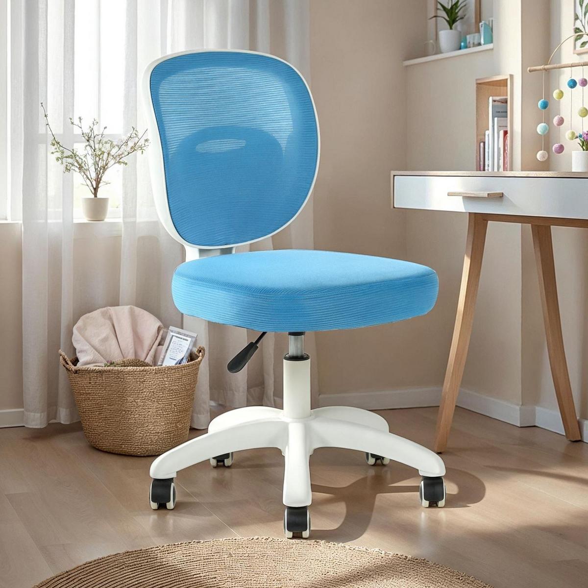 KINDERDREHSTUHL MAYLA - Blau, Textil (46/91/52cm) - IDIMEX