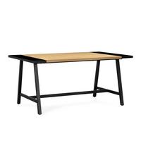 ESSTISCH Caracas Eiche-Optik, 160 cm - Eichefarben, Holzwerkstoff (80/160/75cm) - VS Venta-stock