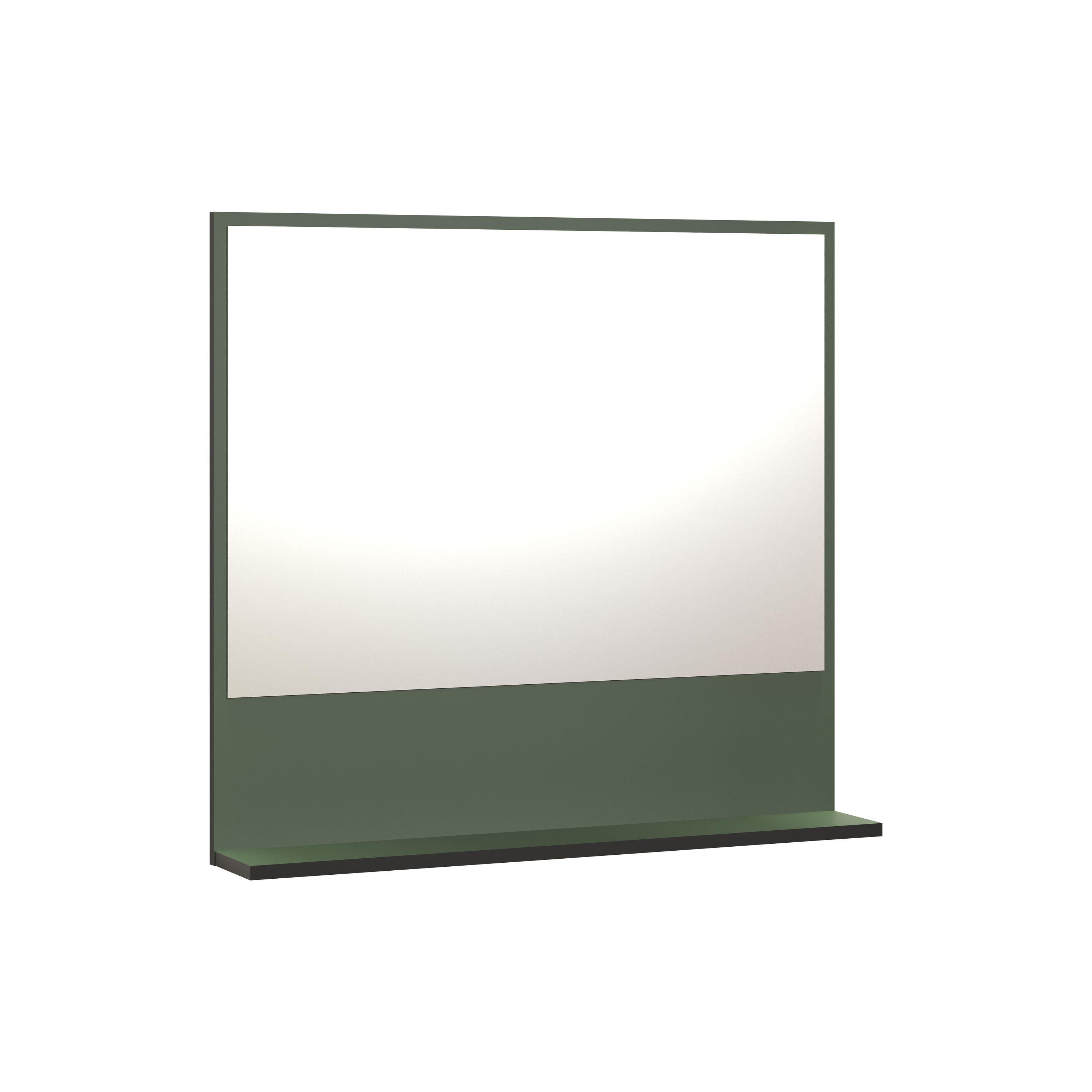 WANDSPIEGEL PureBliss Grün - Grün, Holzwerkstoff (80/74/14cm) - Trendteam