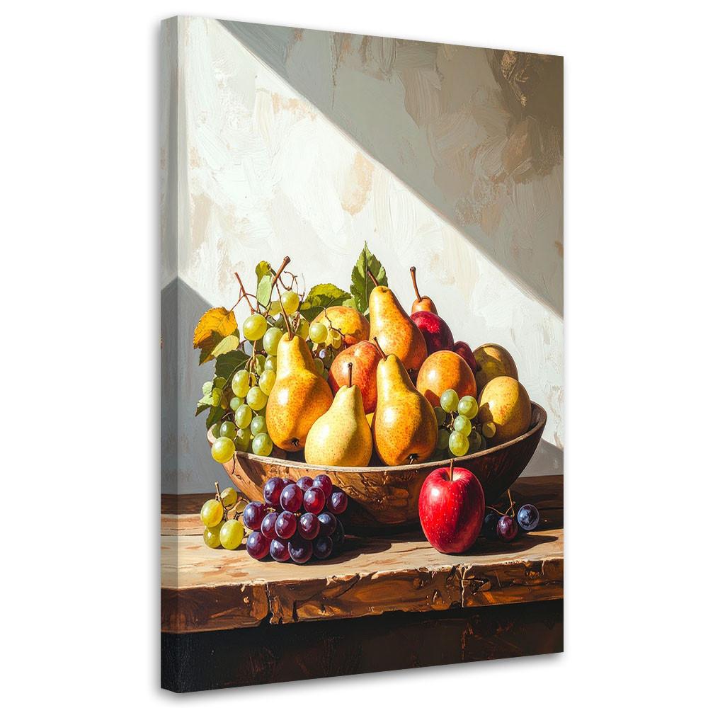 LEINWANDBILD Essen & Trinken 20x30cm - Multicolor, Textil (20/30cm) - Feeby