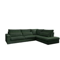 ECKSOFA Thora - Grün, Holzwerkstoff/Textil (315/245cm) - Fun Möbel