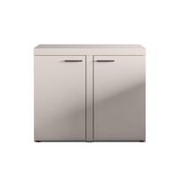 SIDEBOARD Spacoro 2D Beige 97,2/82/40,3 cm – Schmale Kommode Eleganz für Ihr Zuhause - Beige, Holzwerkstoff/Kunststoff (97/82/40cm) - AX Living
