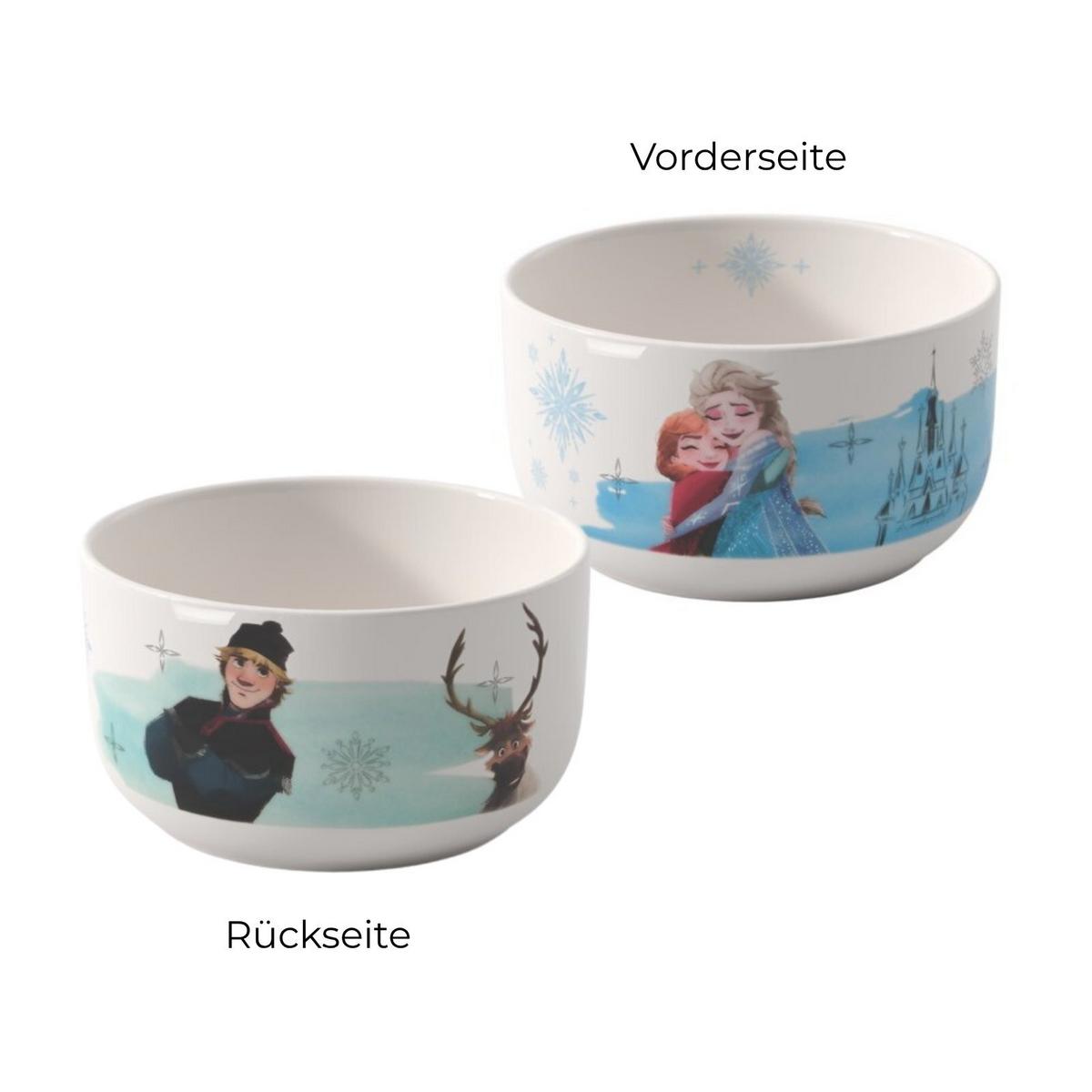 KINDERGESCHIRR-SET Disney Frozen bunt 7-tlg. - Multicolor, Keramik/Metall (2/2/2cm) - Villeroy & Boch