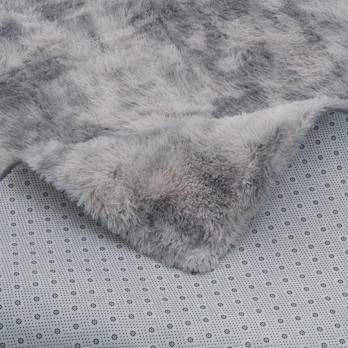 HOCHFLOR SHAGGY TEPPICH FLUFFY - Grau, Textil (160/230cm) - Pergamon