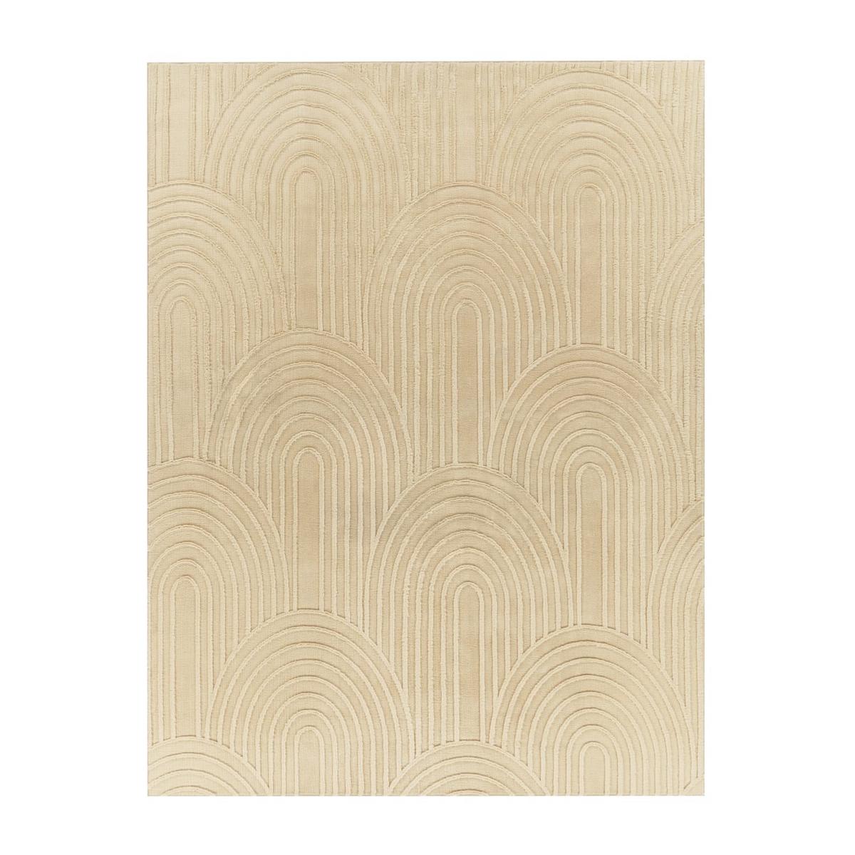 FLACHWEBETEPPICH Boho Beige 80 x 150 cm - Beige, Kunststoff (80/150cm) - TT Home