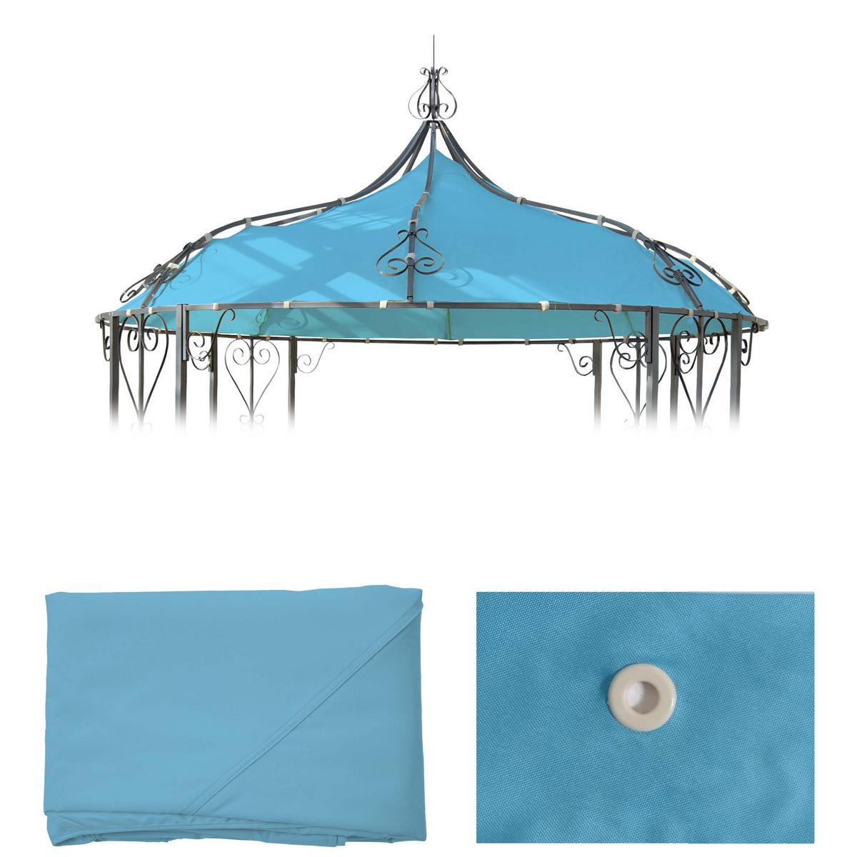 ERSATZBEZUG DACH FÜR PERGOLA CABRERA Türkis - Türkis, Textil (300/1/300cm) - MCW