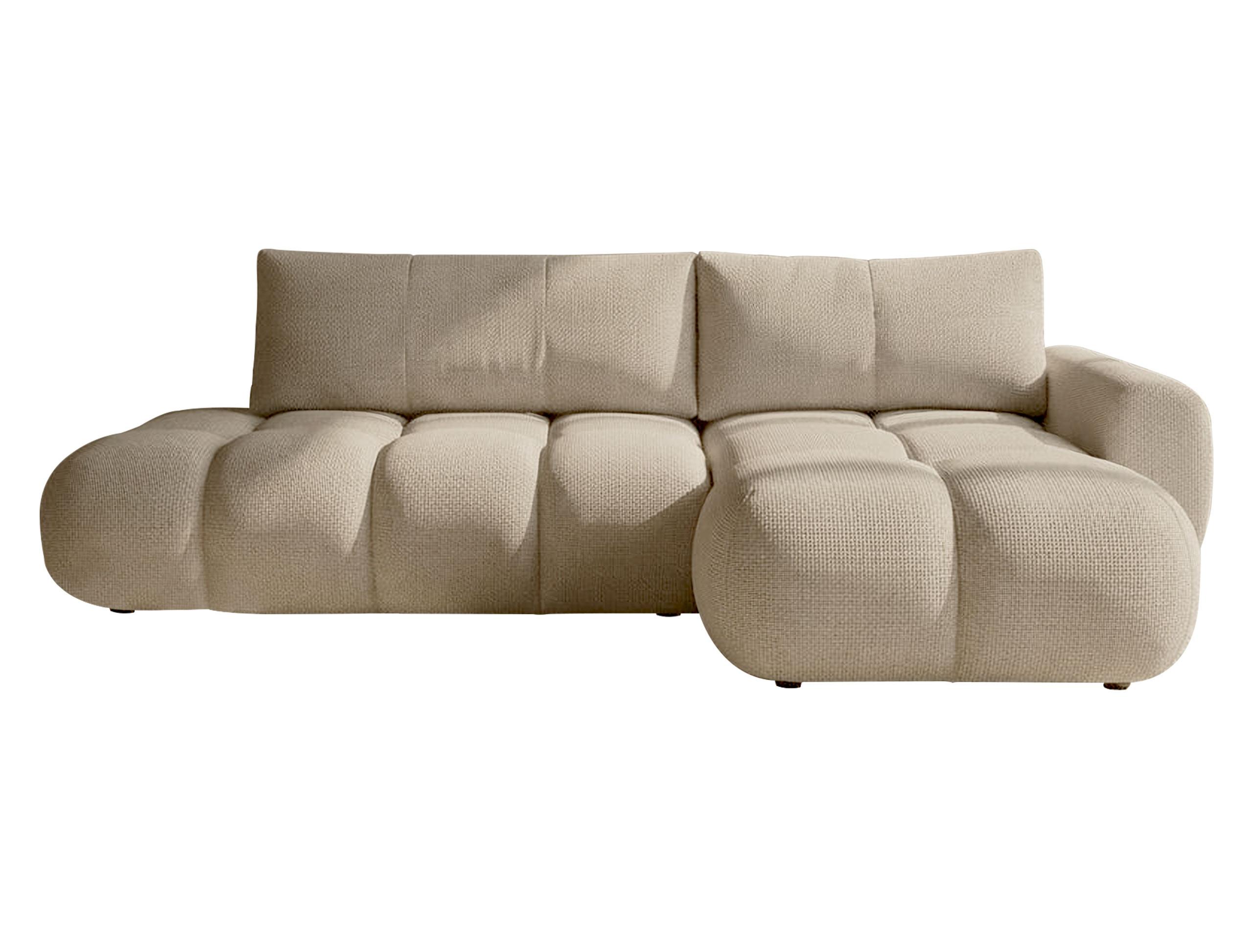 ECKSOFA Mitto O, Seite: Rechts - Hellbraun/Schwarz, Holz/Kunststoff (285/172cm) - MIRJAN24