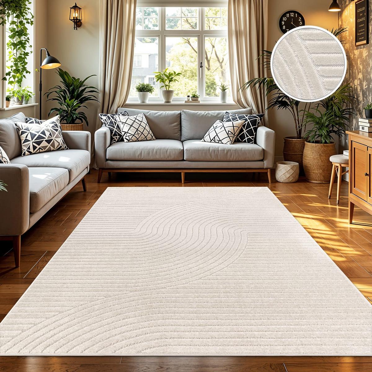 OUTDOORTEPPICH Ethno Creme 160 x 230 cm - Creme, Kunststoff (160/230cm) - TT Home