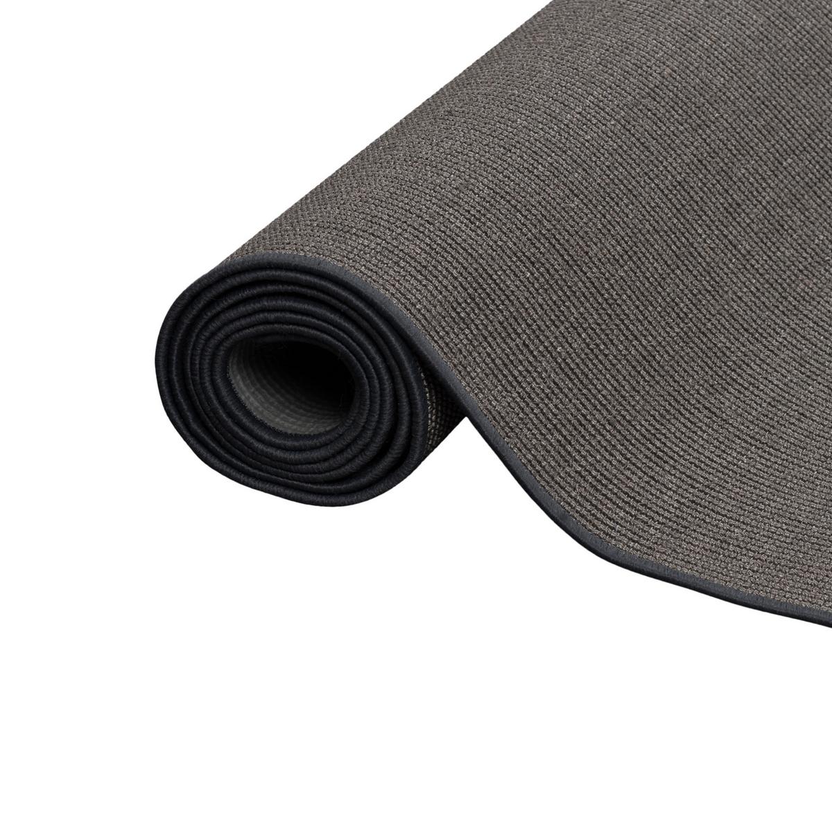 SISAL NATUR LÄUFER TEPPICH - Anthrazit, Textil (80/400cm) - Snapstyle