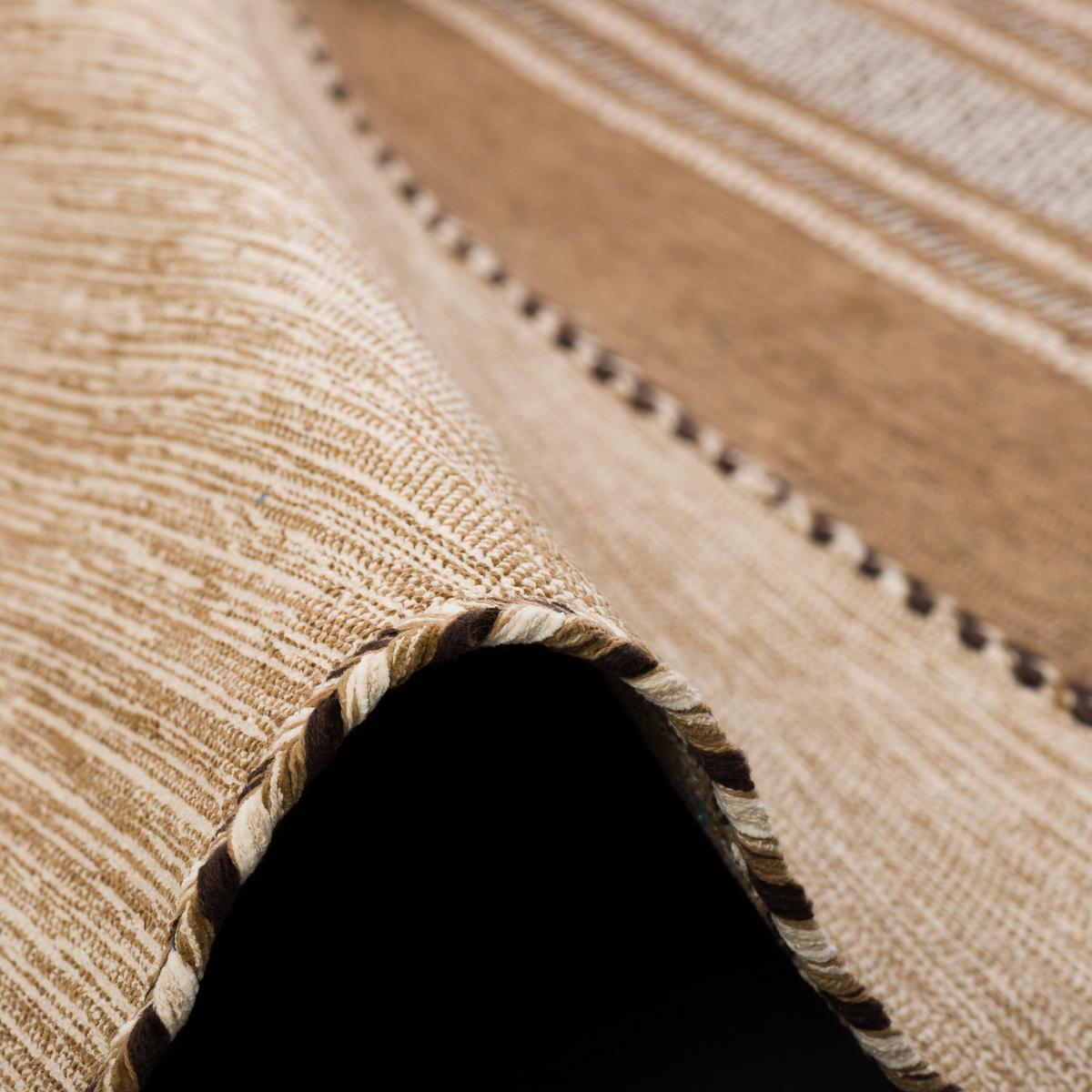 NATUR TEPPICH KELIM NAVARRO - Beige, Textil (140/200cm) - Pergamon
